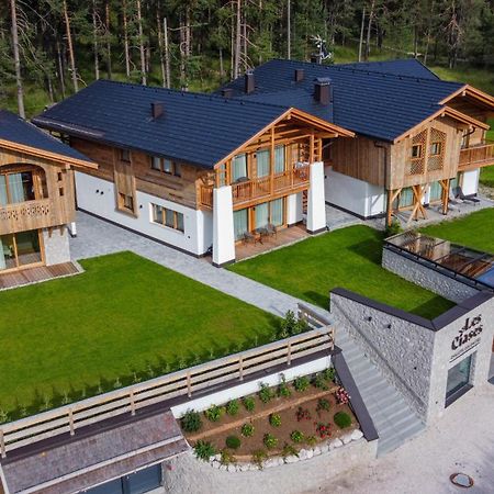 Les Ciases Chalets Dolomites San Vigilio Di Marebbe Bagian luar foto