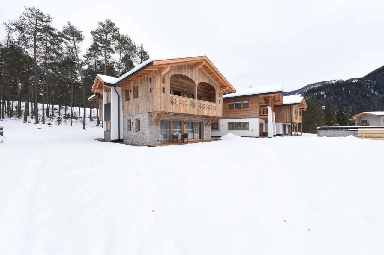 Les Ciases Chalets Dolomites San Vigilio Di Marebbe Bagian luar foto
