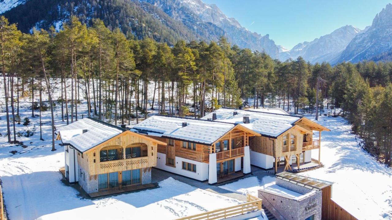 Les Ciases Chalets Dolomites San Vigilio Di Marebbe Bagian luar foto
