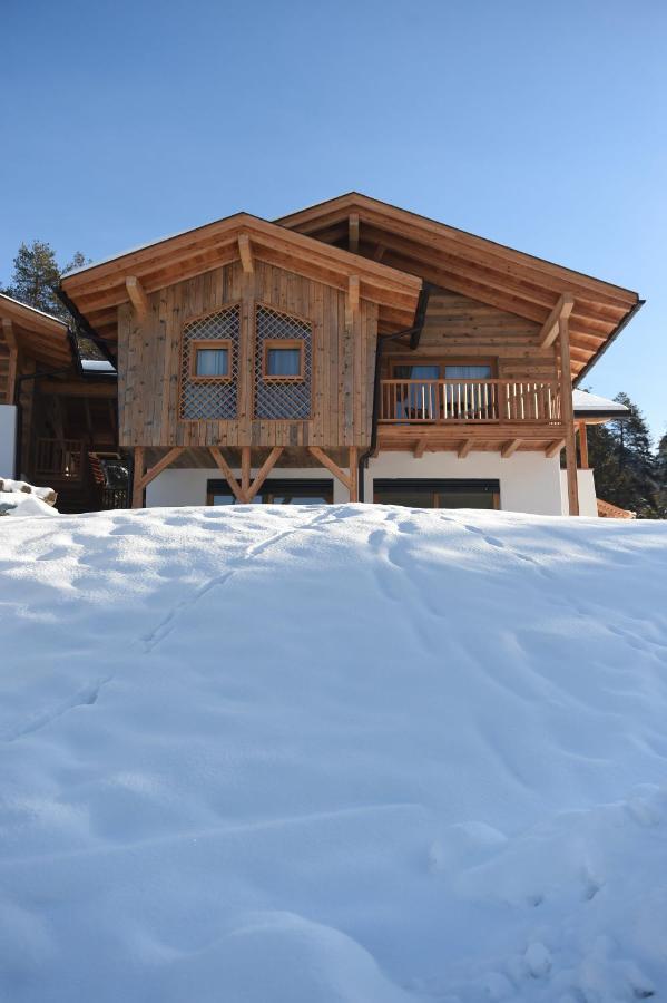 Les Ciases Chalets Dolomites San Vigilio Di Marebbe Bagian luar foto