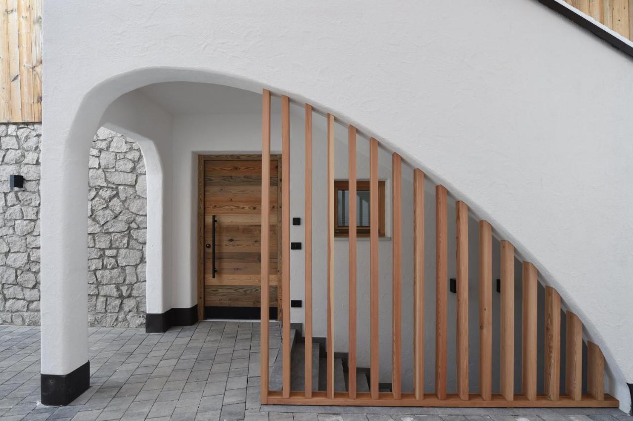 Les Ciases Chalets Dolomites San Vigilio Di Marebbe Bagian luar foto